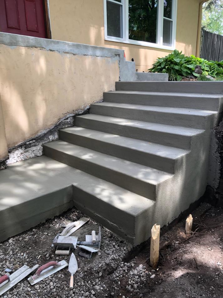 Concrete Steps - Residential Concrete - Zicks