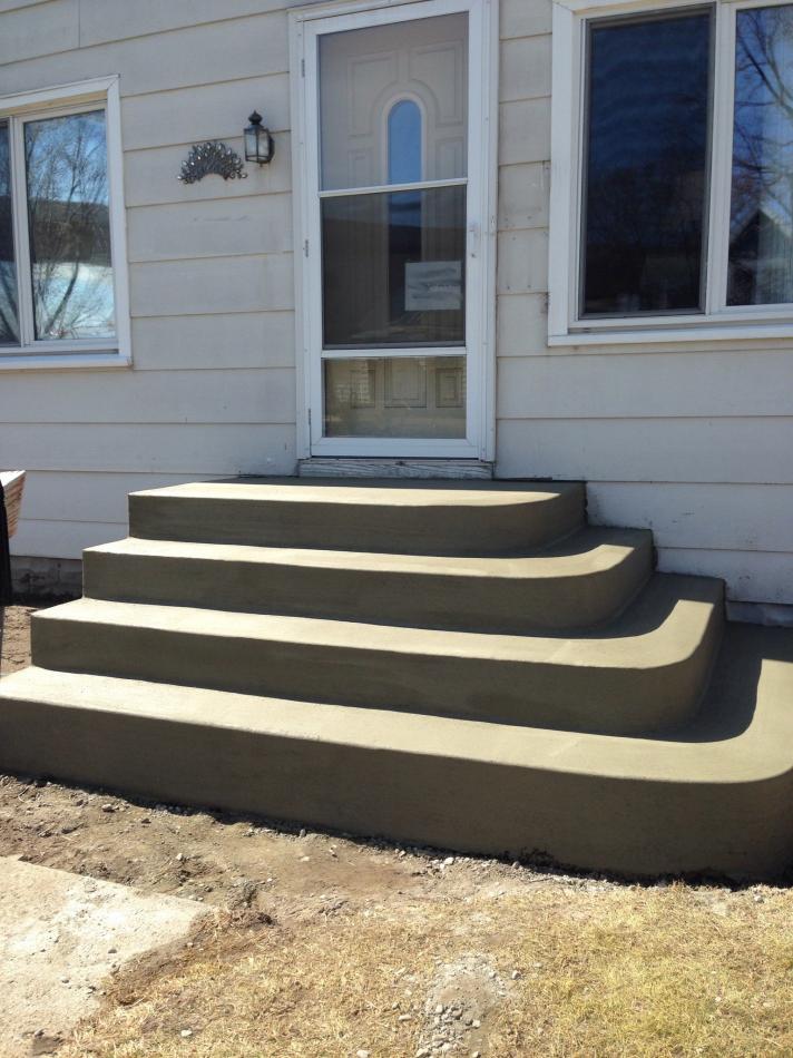 New large front steps - concrete - Bloomington MN