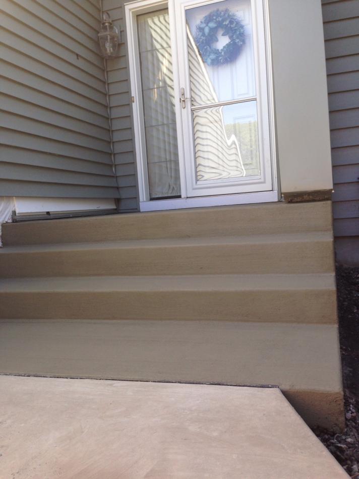Very nice concrete steps - Bloomington MN