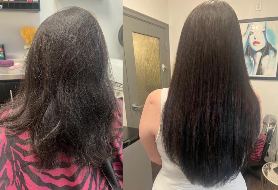 Hair and Compounds Beaded Hair Extensions 18 inches